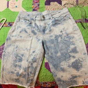 💜🕊️💜 Style & Co Size 4 Jean Bermuda Shorts 💜🕊️💜